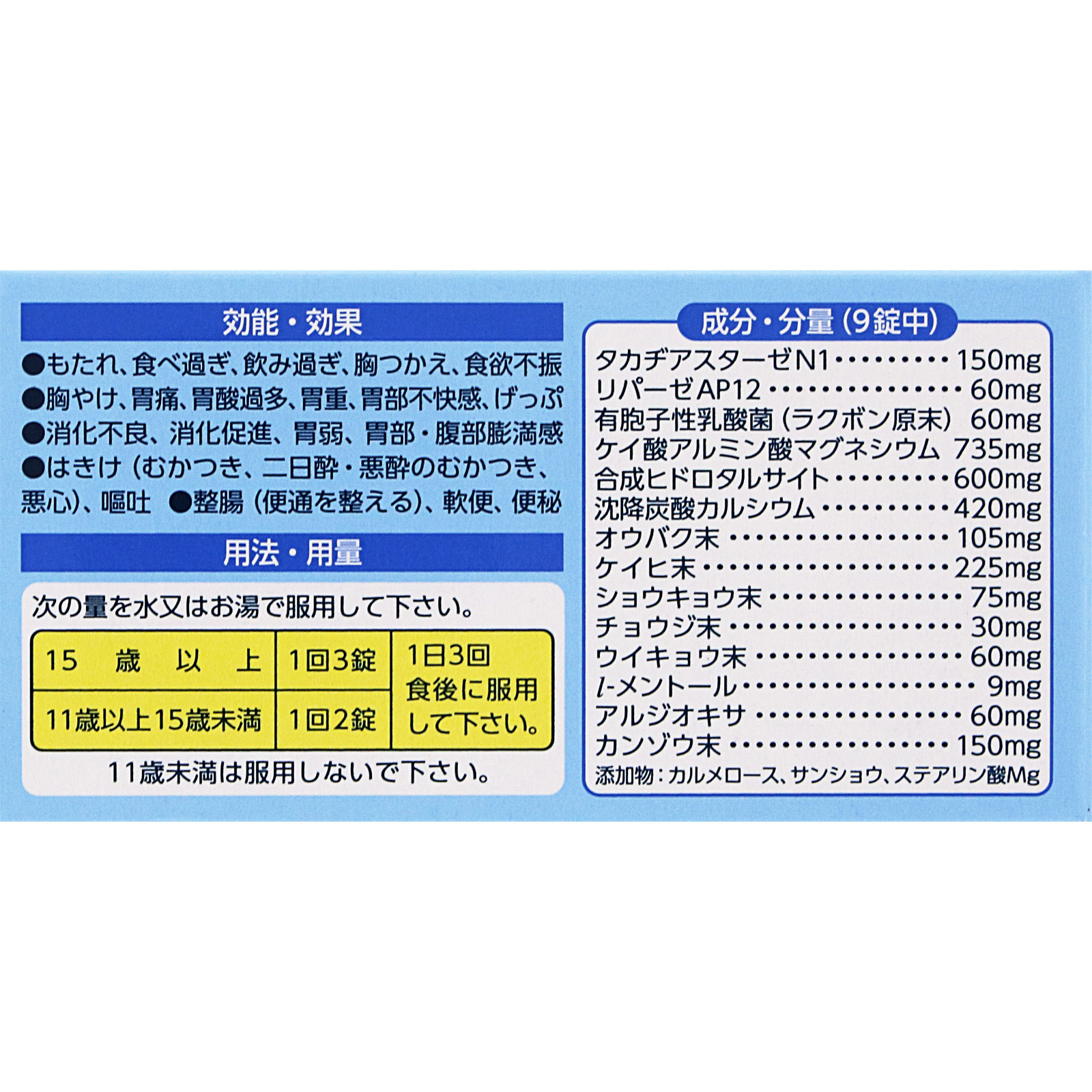 第一三共胃腸薬プラス　錠剤　５０錠